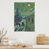 Poster Monscape avec cheval par Walter Gramatte (Cuisine)