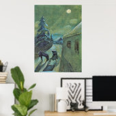 Poster Monscape avec cheval par Walter Gramatte (Bureau à domicile)