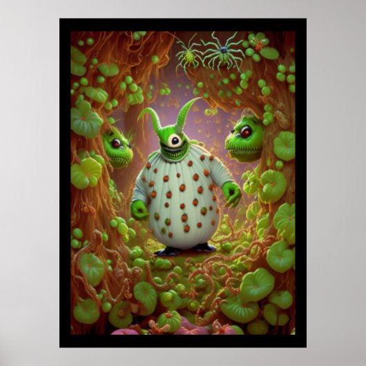 Poster Monsieur Boogieman (Devant)