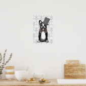 Poster Monsieur Bulldog (Cuisine)