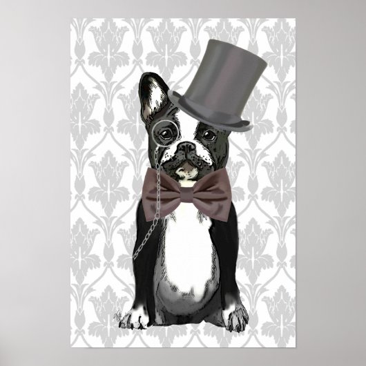Poster Monsieur Bulldog (Devant)