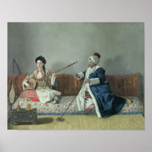 Poster Monsieur Levett et Mademoiselle Helene