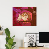 Poster Monsieur Owley (Bureau à domicile)