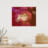 Poster Monsieur Owley (Cuisine)