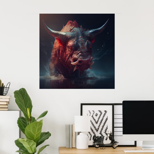 Poster Monster (Thuiskantoor)