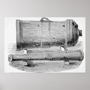 Poster Monster chinois Mortar, 1845