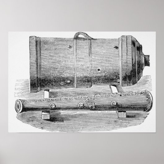 Poster Monster chinois Mortar, 1845 (Devant)