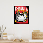 Poster Monster Chinzilla Chinchilla (Cuisine)