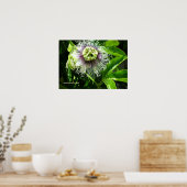 Poster Monster Flower Print - Sélectionnez votre cadre (Cuisine)