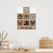 Poster Monster Hunter World Elder Dragons (Cuisine)