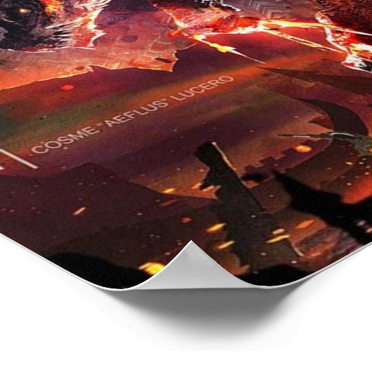 Poster Monster Hunter World Fire Dragon (Coin)