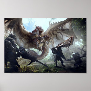 Poster Monster Hunter World Rathalos