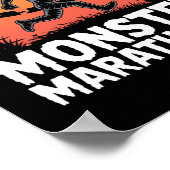 Poster Monster Marathoner Halloween Mummy Runner (Coin)