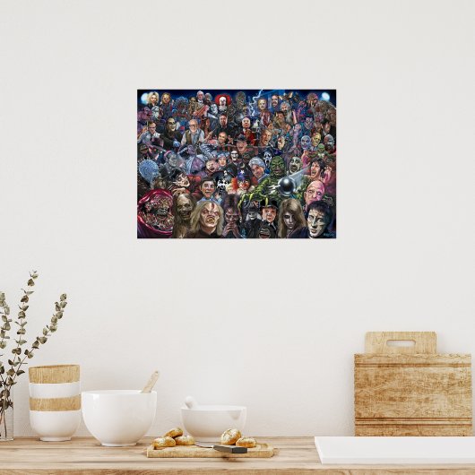 Poster Monster Mash (Cuisine)