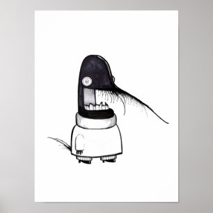 Poster Monster quotidien 100