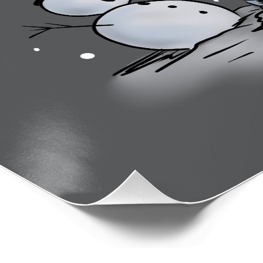 Poster Monster Snowman (Coin)