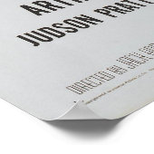 Poster Monster sur le Campus Classic film d'horreur (Coin)