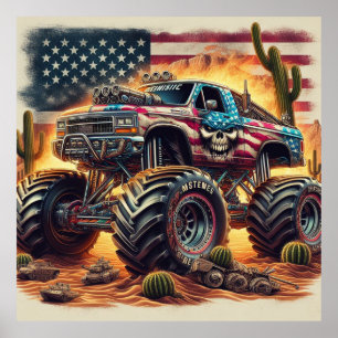 POSTER MONSTER TRUCK
