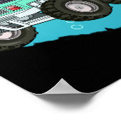 Poster Monster Truck Axolotl (Coin)