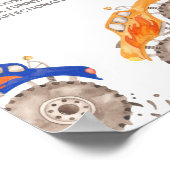 Poster Monster Trucks - Symbole de l'étape photo (Coin)