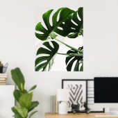 Poster Monstera (Bureau à domicile)