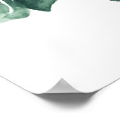 Poster Monstera Deliciosa Feuilles (Coin)