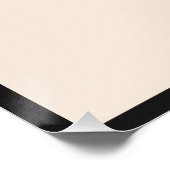 Poster Monstère moderne du milieu du siècle et art minima (Coin)