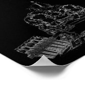 Poster Monsters Do Exist Werlifting Motivational _1 (Coin)