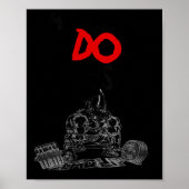 Poster Monsters Do Exist Werlifting Motivational _1  (Devant)