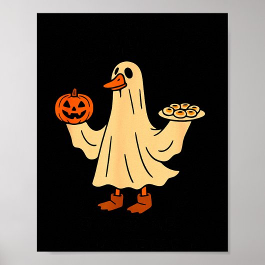 Poster Monsters Don't Eat Ghost Because They Taste Like S (Devant)