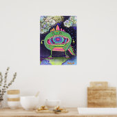 Poster Monstre Basket de Rainy Day (Cuisine)