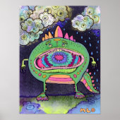 Poster Monstre Basket de Rainy Day (Devant)