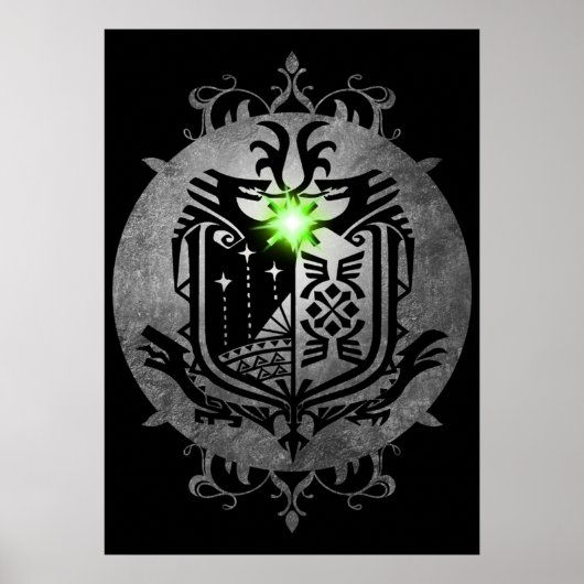 Poster monstre chasseur (Devant)