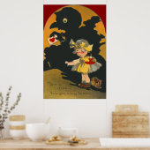 Poster Monstre Chien Chien Chien Peur Valentine (Cuisine)