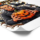 Poster Monstre de Frankenstein d'Halloween (Coin)