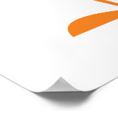 Poster monstre de fureur orange (Coin)