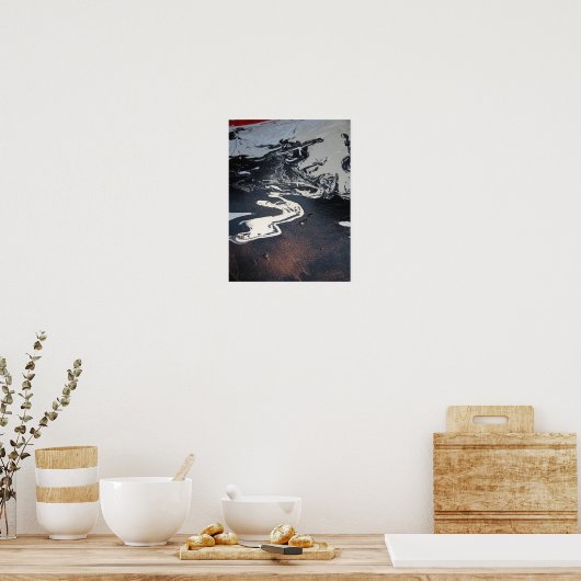 Poster "Monstre de surf" (Cuisine)