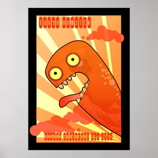 Poster Monstre de Tokyo (Devant)