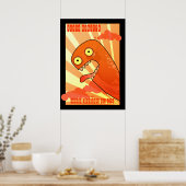 Poster Monstre de Tokyo (Cuisine)