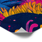 Poster Monstre géant de l'arbre Eyeball (Coin)