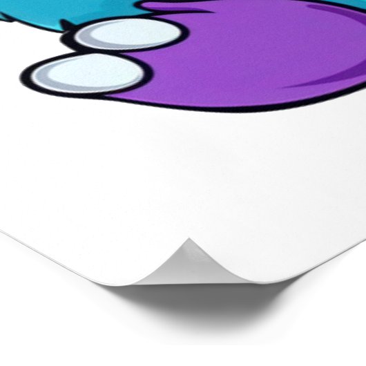 Poster Monstre pourpre (Coin)