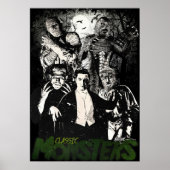 POSTER MONSTRES CLASSIQUES (Devant)