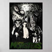 POSTER MONSTRES CLASSIQUES (Devant)