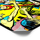 Poster monstres créatures ghouls horreur comics art (Coin)