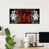 Poster Monstres de Waffenrock (Bureau à domicile)