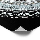 Poster Monstres Mandala 2 (Coin)