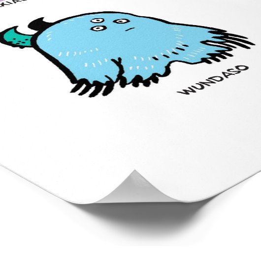 Poster Monstrosités absurdes (Coin)