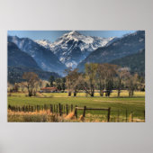 Poster Mont Abrams, Colorado (Devant)