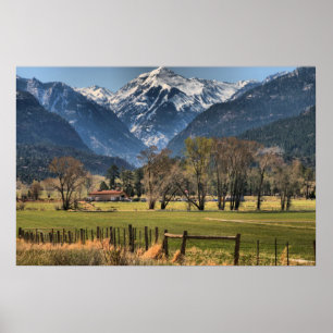 Poster Mont Abrams, Colorado