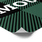 Poster Mont Adams Washington Cascade Range Randonnée (Coin)